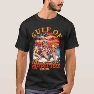 Funny Trump Gulf Of Us America 2025 Trump Merchand T-Shirt