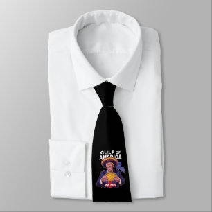 Funny Trump Gulf Of Us America 2025 Trump Neck Tie
