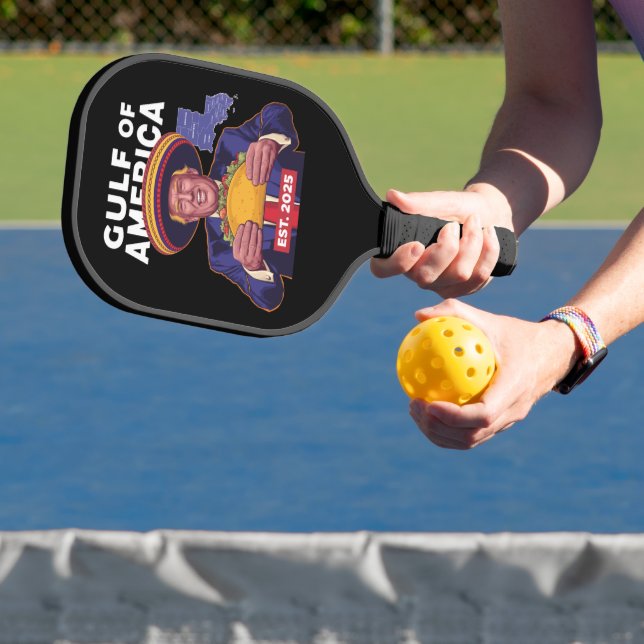 Funny Trump Gulf Of Us America 2025 Trump  Pickleball Paddle (Insitu)