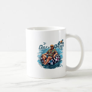 Funny Trump Gulf Of Us America Est 2025  Coffee Mug