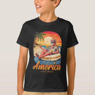 Funny Trump Gulf Of Us America Est 2025  T-Shirt