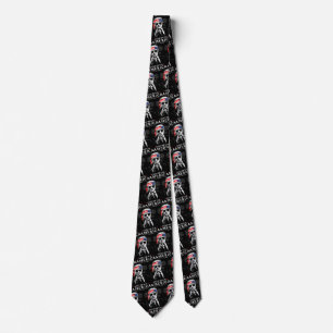 Funny Trump Gulf Of USA America 2025 4th Of July Neck Tie