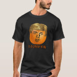 Funny Trump Halloween Trumpkin Pumpkin T-shirt at Zazzle