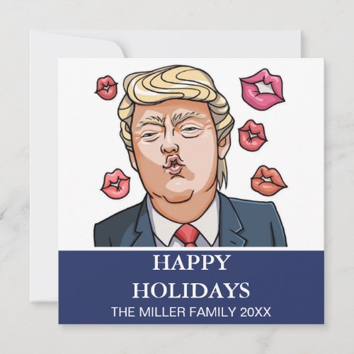Funny Trump Happy Holidays 