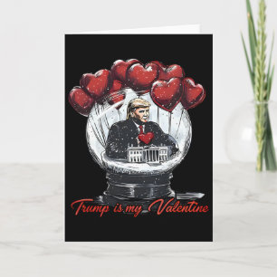 Funny Trump Is My Valentine Ugly Sweaters Trump Va Card