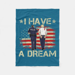 Funny Trump Lice Saying Humor Quote  Fleece Blanket