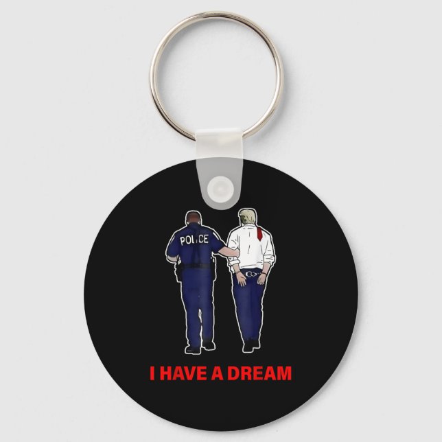 Funny Trump Lice Saying Quote Men Women  Keychain (Front)