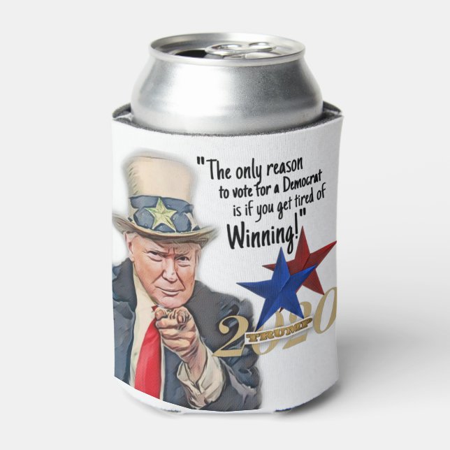 Funny Trump Meme Can Cooler (Can Front)