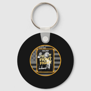Funny Trump Meme Coin Crypto President Meme Keychain
