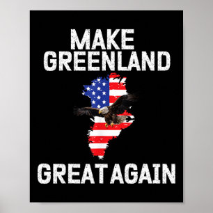 Funny Trump Meme Trump Greenland Make Greenland Gr Poster