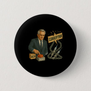 Funny Trump Robert Kennedy Jr. Entire Cdc Meme Aci Button