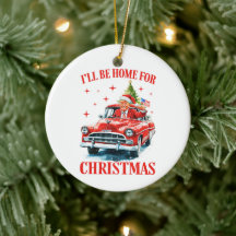 Funny Trump Santa Hat I'll Be Home for Christmas