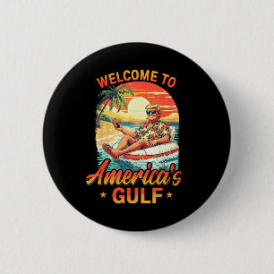 Funny Trump Shirt America's Gulf Est 2025 Trump Me Button