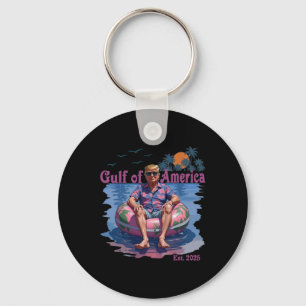 Funny Trump Shirt Gulf Of Us America 2025 Trump Me Keychain
