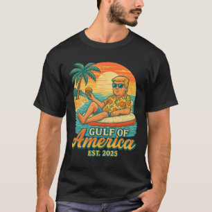 Funny Trump Shirt Gulf Of Us America Est 2025 2