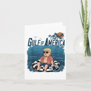 Funny Trump Shirt Gulf Of Us America Est 2025 4th  Card