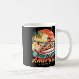 Funny Trump Shirt Gulf Of Us America Est 2025 Coffee Mug