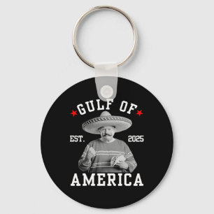 Funny Trump Shirt Gulf Of Us America Funny Donald  Keychain