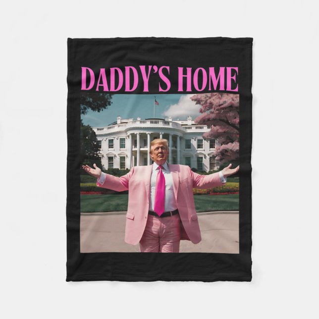 Funny Trump Shirt Home Men Women  Fleece Blanket (Front)