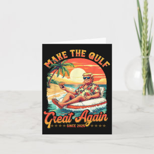 Funny Trump Shirt  Make The Gulf Great  Trump Merc Card