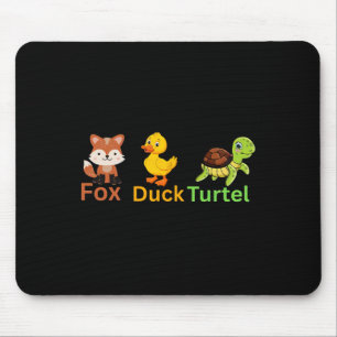 Funny Trump Subtle Fox Duck Turtle Cute Animal 1 Mouse Pad