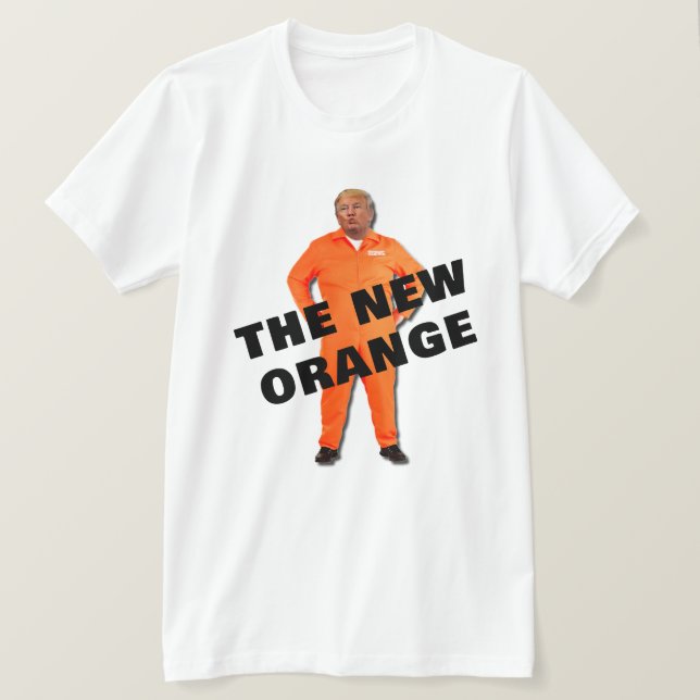 Funny Trump The New Orange T-Shirt (Design Front)