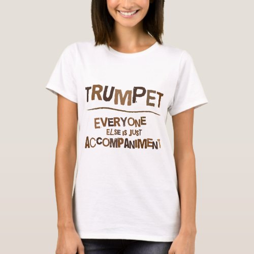 Funny Trumpet Gift T_Shirt