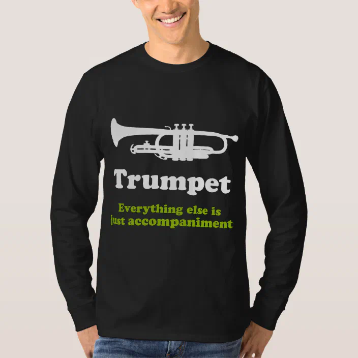 Music Teacher Gift Trumpet Player Gift Musician Shirt Marching Band Shirt Band Gift Trumpet Heartbeat Shirt Funny Trumpet Shirt