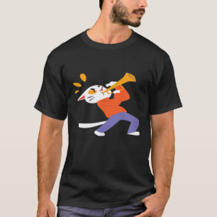 Funny Trumpeter Cat Animal Gift Trumpet T-Shirt_1 T-Shirt