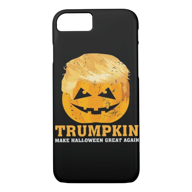 Funny Trumpkin Make Halloween Great Again Case-Mate iPhone Case (Back)