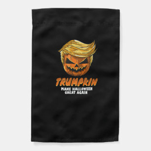 Funny Trumpkin Make Halloween Great Again Easy Co Garden Flag