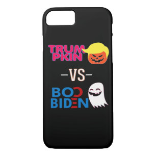 Funny Trumpkin Vs Boo Biden Halloween Design Class iPhone 8/7 Case