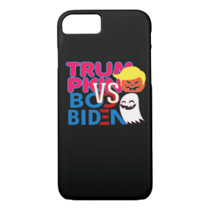 Funny Trumpkin Vs Boo Biden Halloween Design Class iPhone 8/7 Case