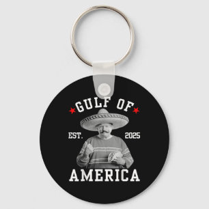 Funny Trumpshirt Gulf Of Us America Funny Mexican Keychain