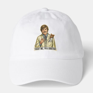 Funny Trust Me I'm A Doctor Hand Saw Pocket Meme Hat