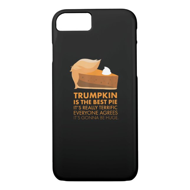 Funny  Tshirt Pumpkin Pie Thanksgiving Fall Case-Mate iPhone Case (Back)