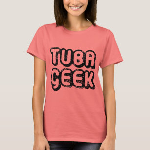 Funny Tuba Geek Retro T-Shirt