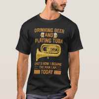 Funny Tuba Player Marching Band Beer Drinking Gif