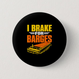 Funny tugboat captain harbor barges boat operator button