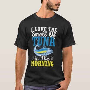 Funny Tuna Fishing Art For Men Grandpa Bluefin Tun T-Shirt