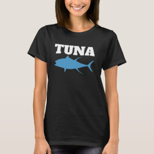 Funny Tuna Fishing Art For Men Grandpa Bluefin Tun T-Shirt