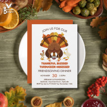 Funny Turducken FRIENDSGIVING Dinner