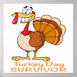 Turkey Day Posters | Zazzle