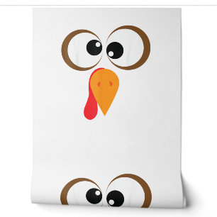 Funny Turkey Family Thanksgiving Turkey Face Frien Wallpaper