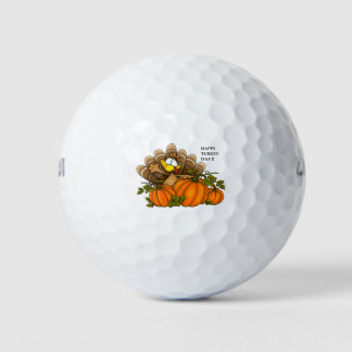 Funny Turkey Golf Balls
