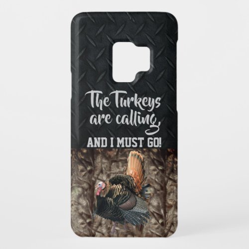 Funny Turkey Hunting Camo Rugged Phone Case