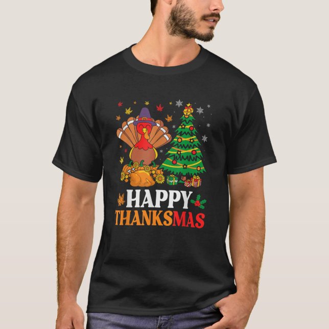 Funny Turkey  T-Shirt (Front)