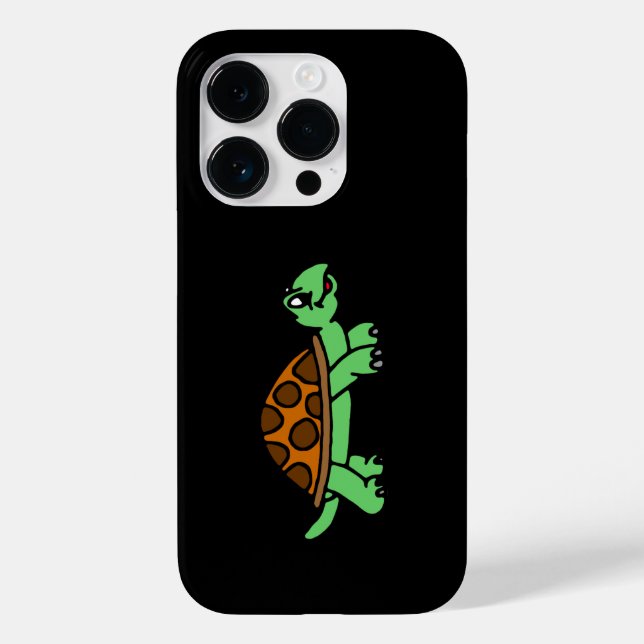 Funny Turtle Case-Mate iPhone Case (Back)