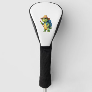 Funny Turtle Hiking Graphic Camping Lover Adventur Golf Head Cover