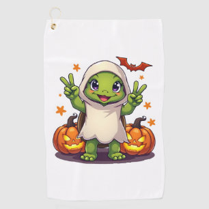 Funny Turtle Hiking Graphic Camping Lover Adventur Golf Towel